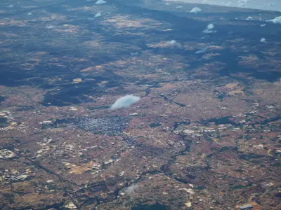 Puebla Mexico City Landscape 3D Model 3D model