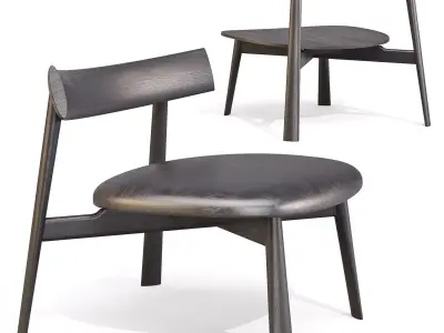 Cizeta Remo - Lounge Chairs Low-poly 3D model
