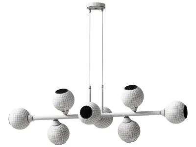Eurosvet Roger 70113 8 Smoky Chandelier 3D model