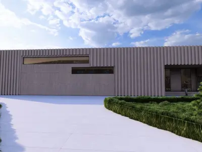 Lumion 12  Sports entertainment complex 3D model