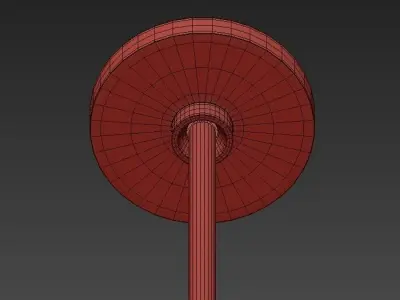 Formagenda spheres hanging from ceiling 3D model