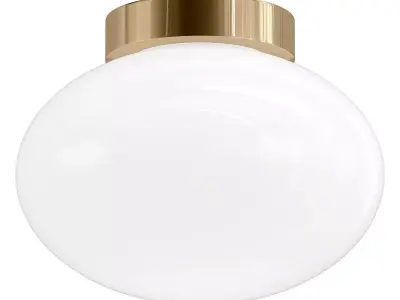 BUBBLES flush mount ceiling light 3D model
