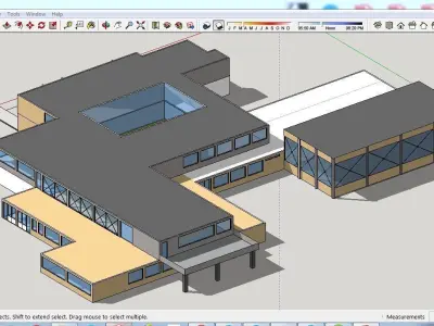 Pack SKP SCHOOL A1-A10 3D model