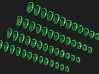 14 mm Signet ring Pack 3D print model