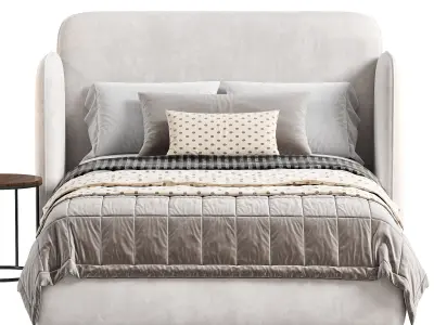 TEEN ADULTS SINGLE LEVEL BED 3D model