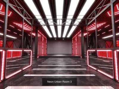 Neon Urban Rooms - 3 Pack