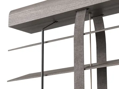 Wooden blinds set 31 3D model