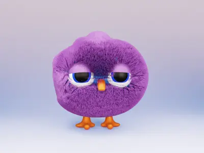 3D duck 3D model
