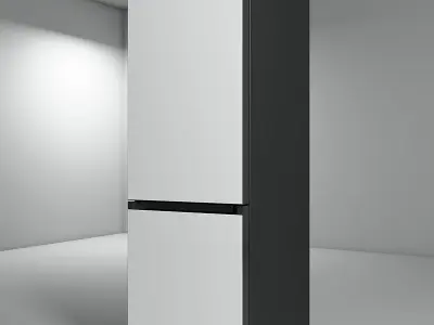 SAMSUNG BESPOKE REFRIGERATOR 2 DOOR PLUS 1 DOOR 3D model