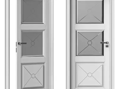 TOSCANA LITERA Interior door 6368 3D model