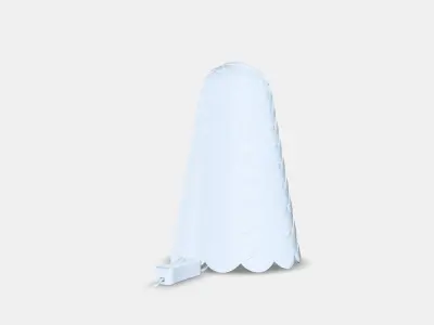 SOLBO LED table lamp Low-poly 3D model