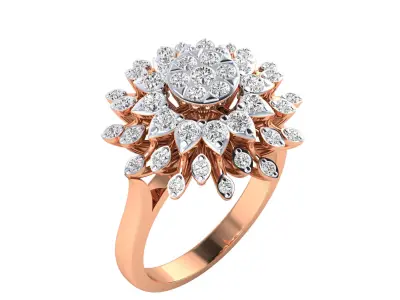  Women Ring Render 3dm STL MTL SLC JCD OBJ FBX Details 3D print model purchase