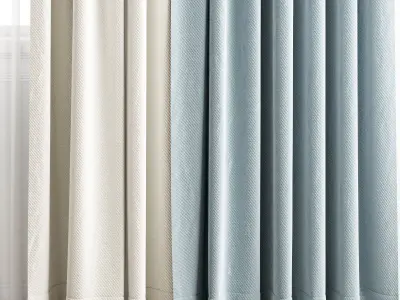 Curtain 206 3D model
