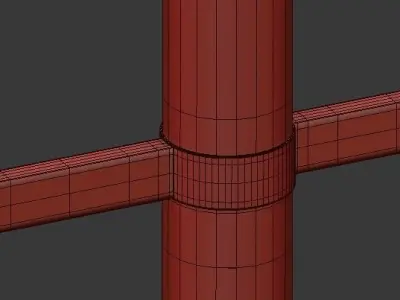 RAVELLE LINEAR CHANDELIER 3D model