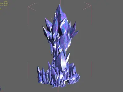 Battlestar - Icefield - Frosty Tower 01 3D model