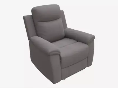 Armchair recliner Milo 3D model