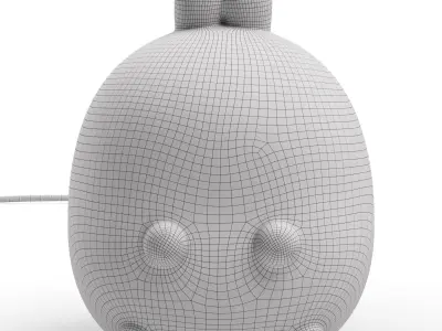 Molang Bunny Table Lamp 3D model