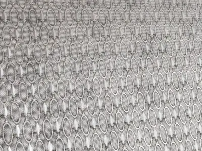 Dirty Silver Metal Grill Transparent PBR Seamless Texture