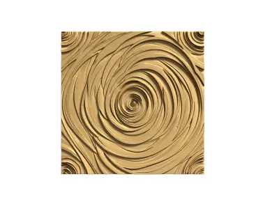 decor set wall panel ornament mural CNC 02 3D print model 3D print model purchase