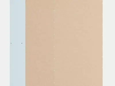 KLEPPSTAD Wardrobe with 3 doors Low-poly 3D model