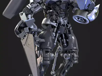 sideswipe transformer 3D model