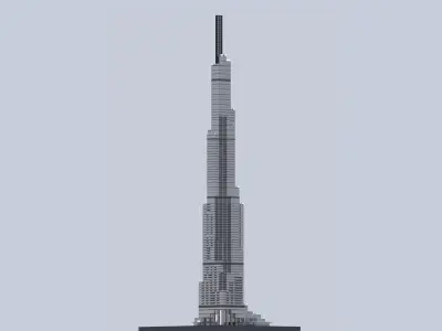 Landmark 81 Tower 3D model