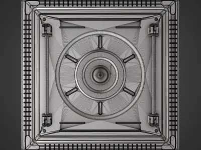 Sci-fi asset 2 - high poly 3D model