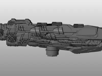 SKY RELICS - 17 BATTLE SABER 3D print model