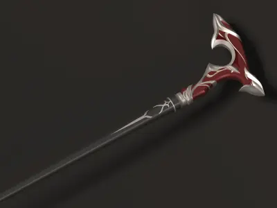 HONKAI STAR RAIL - WELT YANG CANE - 3D FILE STL - 3D print model