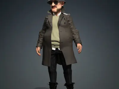 Mr D Rigged 3D Model 3D model