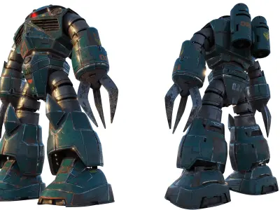 MSM-07 ZGok Mobile Suit UC 0079 3D model