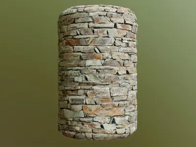 Stone Wall PBR Texture 06 Texture