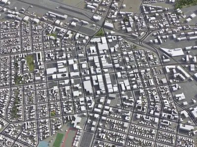 Salinas Low-poly 3D model