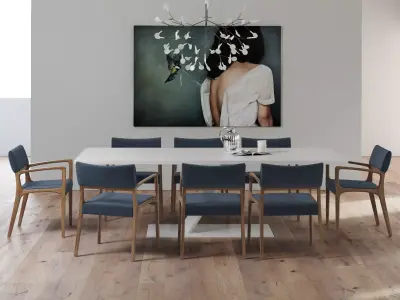 Dining Set 39 3D model