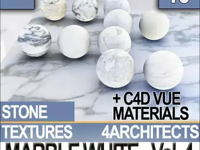 Marble White and Materials  Vol 4 Texture