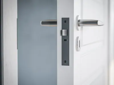 Door 01 3D model buy