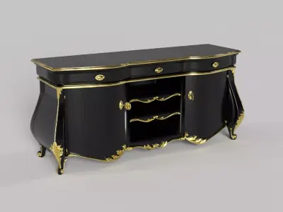 TV stand MODENESE GASTONE 11110 3D model