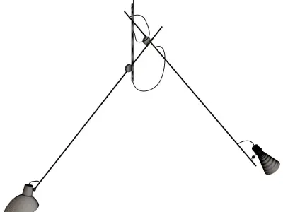VV Cinquanta Suspension Lamp 3D model