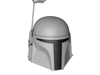 Mandalorian Generic Helmet 3D print model