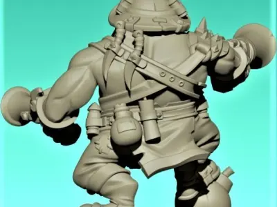 Toad team 3D Model Pack