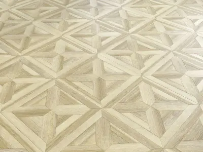 Parquet - Laminate - Wooden floor 4 in 1 Low-poly 3D model