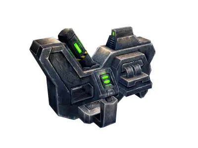 Machinery - Guns 06 3D model