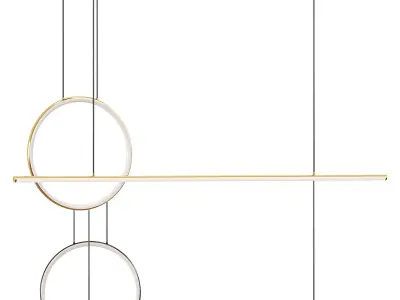 Halo pendant lamp by maytoni 3D model