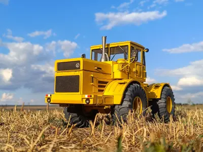 SOVIET TRACTOR K-701 KIROVETS 3D print model