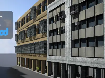 TW Street 003 3D model