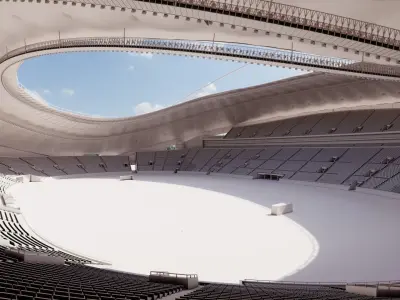  Khalifa International Stadium fifa world cup 2022 qatar 3D model