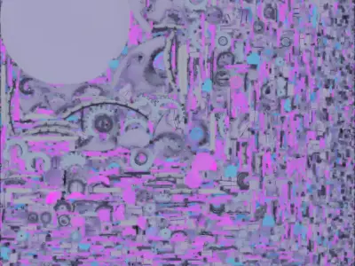 Futuristic CyberCity 3D Spectacle Low-poly 3D model