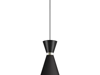 PENDANTS pendant light with gold accents 3D model