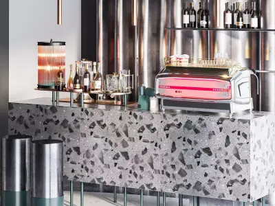 Metalcraft Bar 3D model