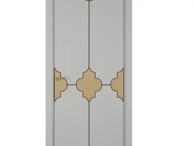 Entrance door set199 3D model